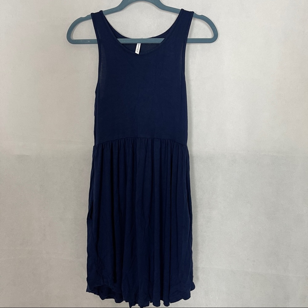 Blue Flowy Dress